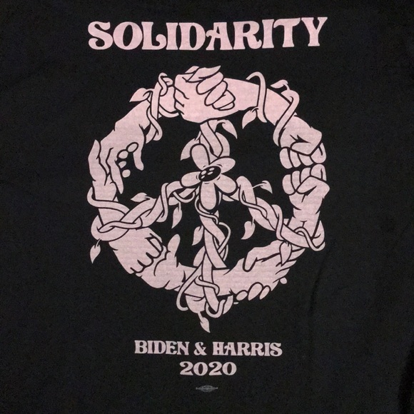Women’s Long Sleeve T-shirt SOLIDARITY 2020 SIZE L - Picture 5 of 5